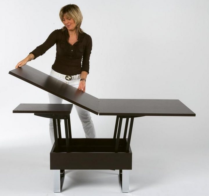 meuble transformable en table