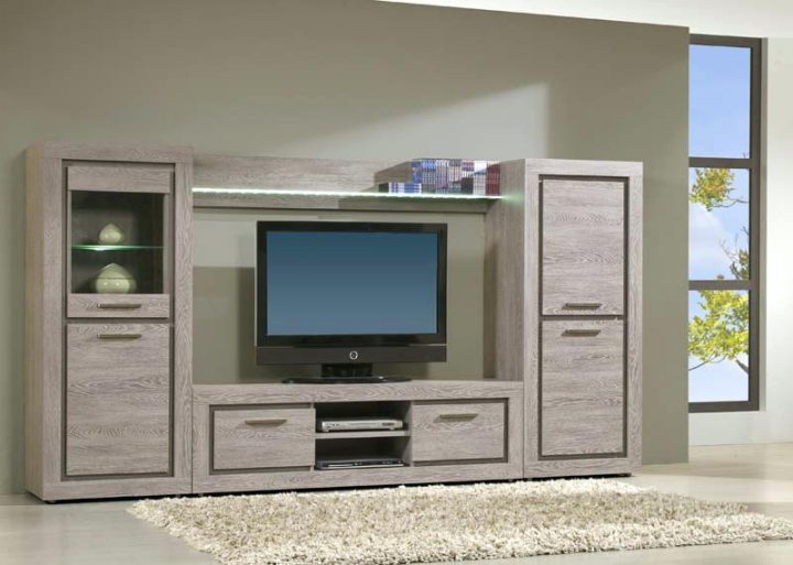meuble tv haut avec rangement