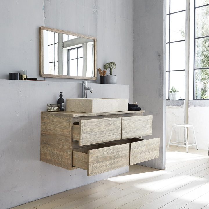 meubles de salle de bain en bois