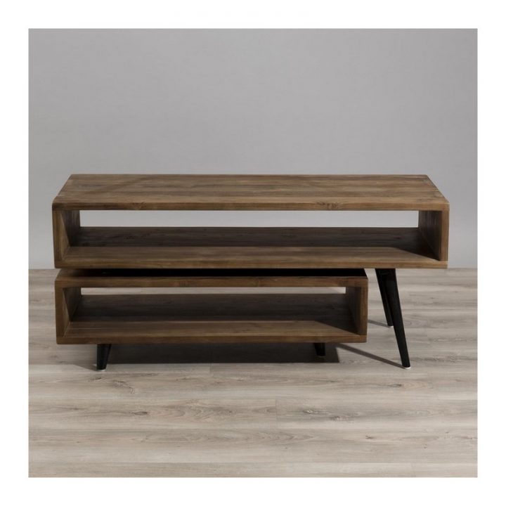 pied meuble tv industriel