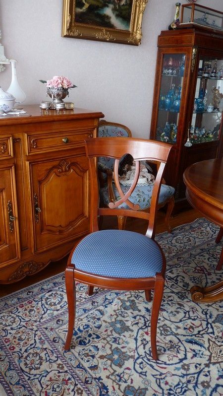 relooker meuble merisier louis xv