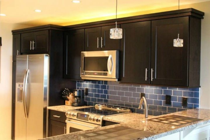 nettoyer meuble cuisine noir mat