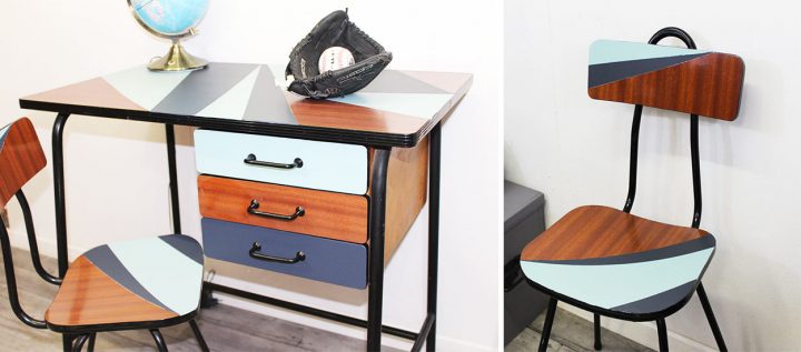 avant apres relooker meuble formica