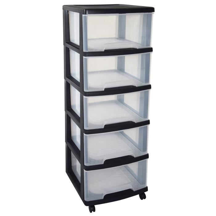 meuble plastique tiroir action