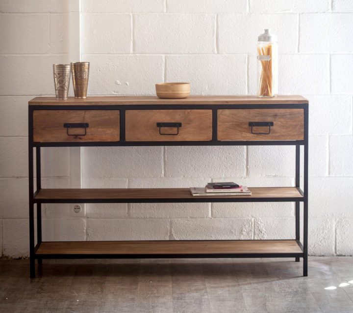 meuble bois et fer meuble bois et fer