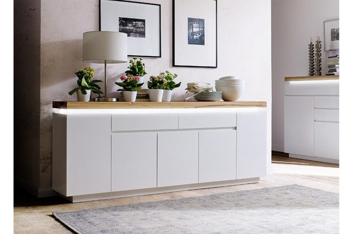 meubles en bois blanc