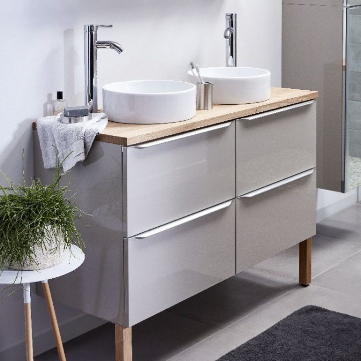 meuble salle de bain 100 cm brico dépôt