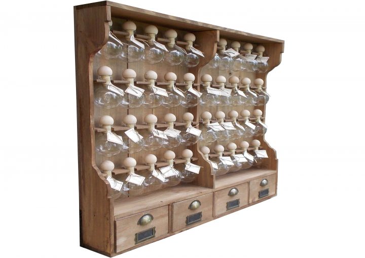 meuble bonbonnière en bois