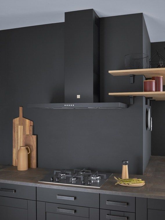 meuble rangement cuisine noir