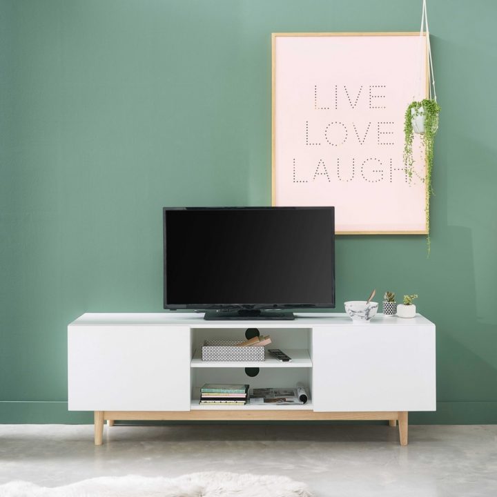 meuble tv avec rangement maison du monde