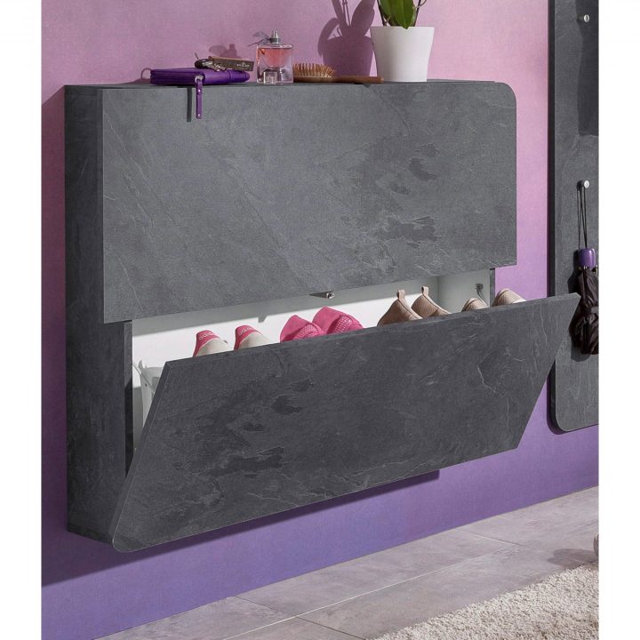 meuble à chaussures mural