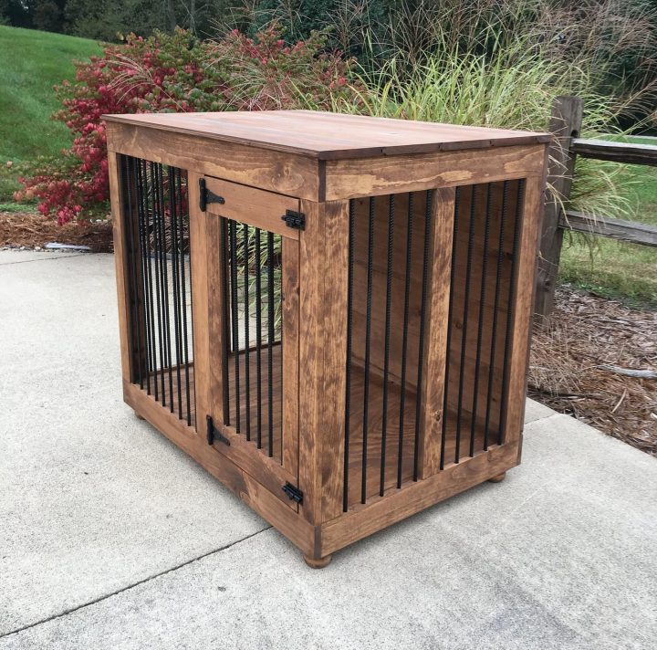 meuble cage chien a vendre