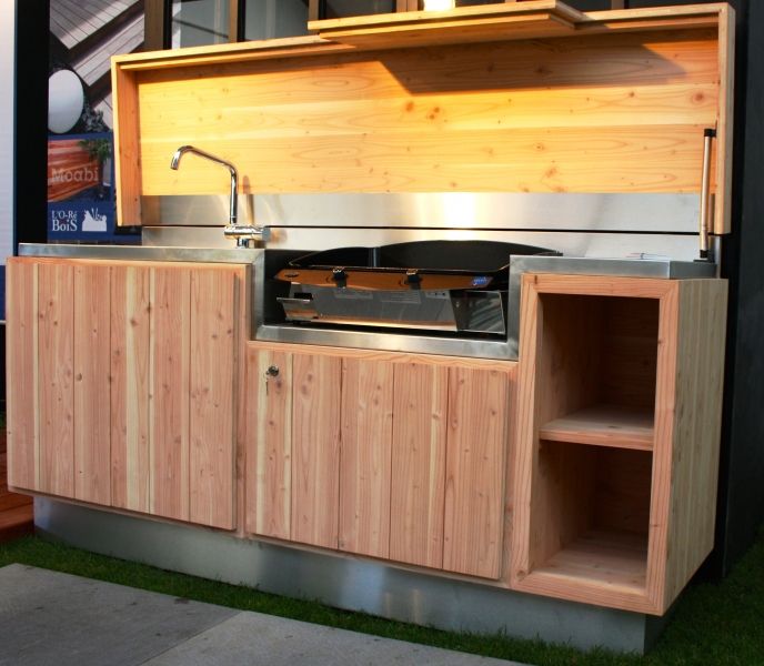 meuble de cuisine exterieur