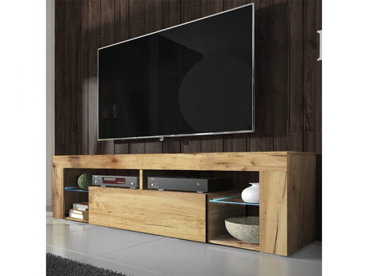 meuble tv led 140 cm