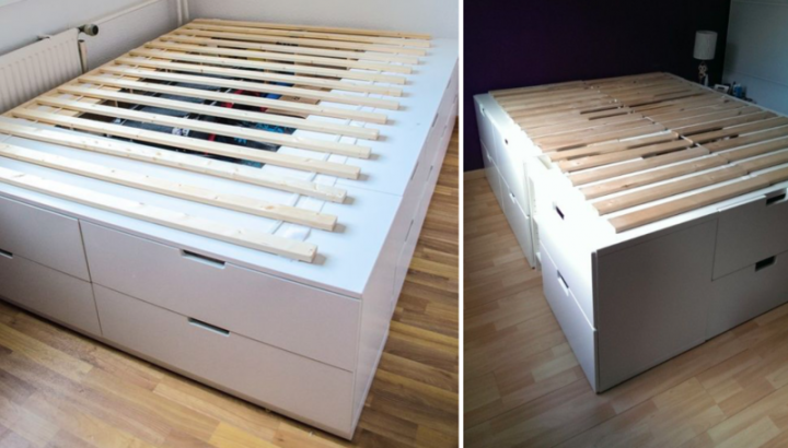 fabriquer un lit avec meuble de cuisine fabriquer un lit avec meuble de cuisine