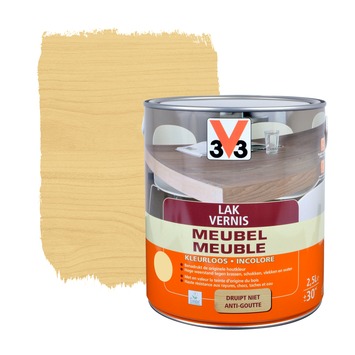 vernis incolore mat pour meuble peint