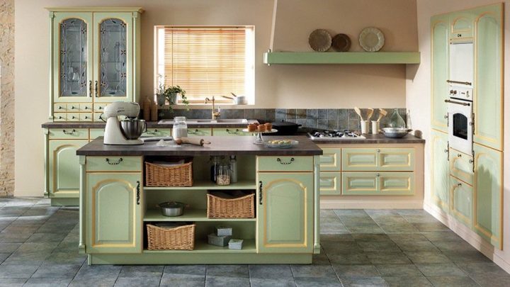 meuble vert et bois meuble vert et bois