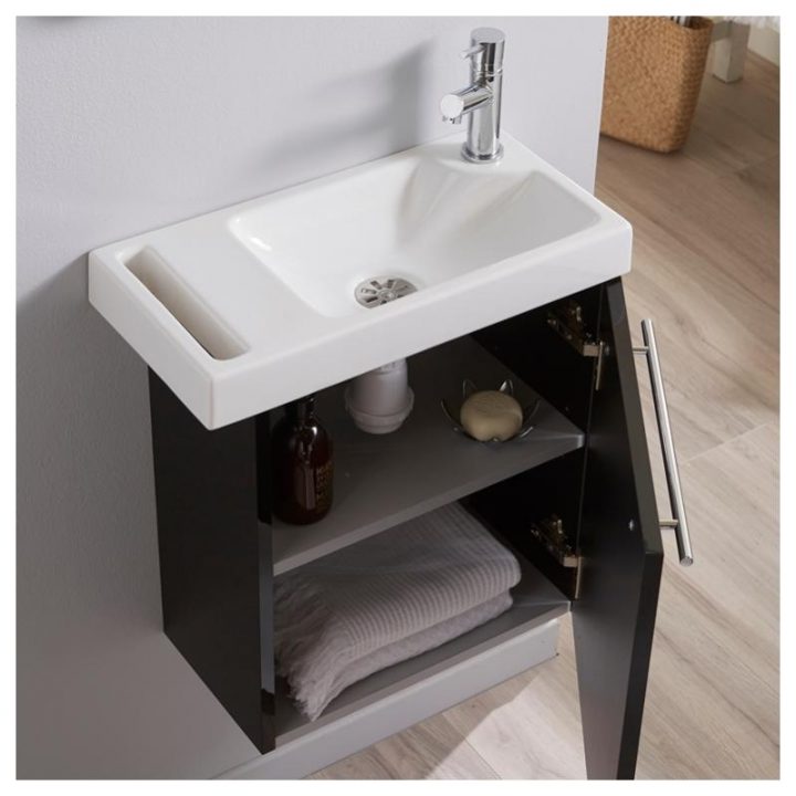 meuble wc lave main