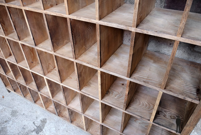 meuble a casier bois