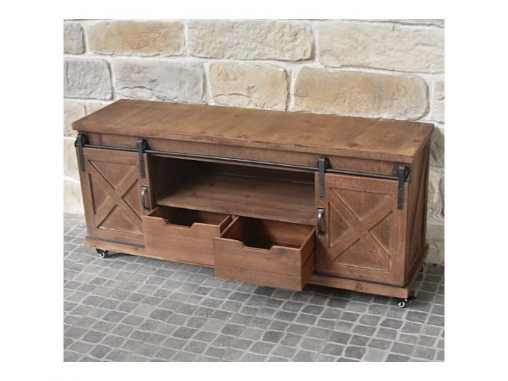 meuble télé a roulette