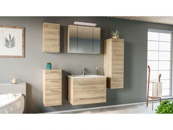 meuble rangement salle de bain – conforama
