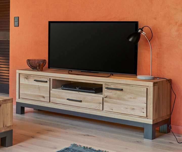 meuble tv bois massif industriel meuble tv bois massif industriel