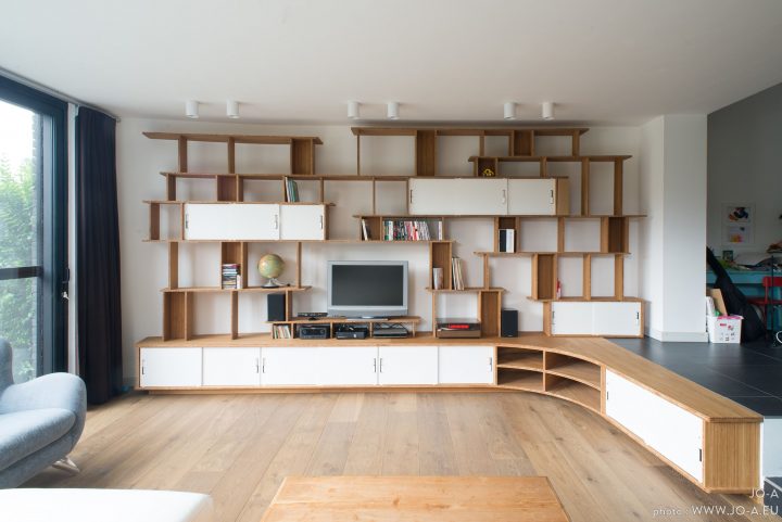 meuble tv grand rangement