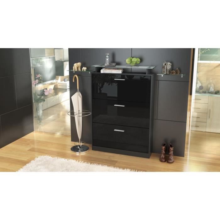 meuble a chaussures noir meuble a chaussures noir