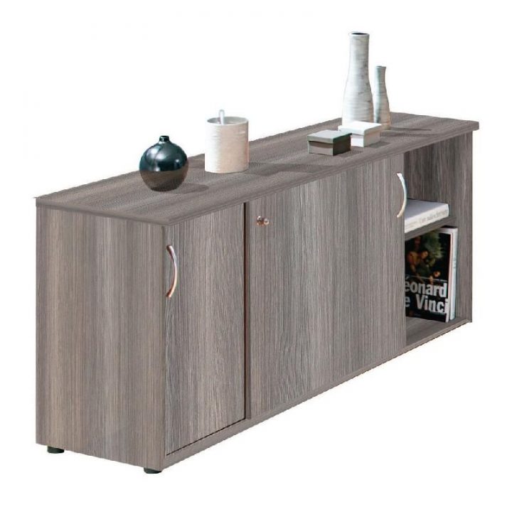 meuble bas porte coulissante pas cher