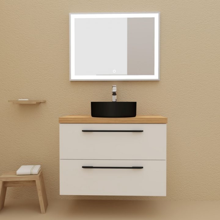 meuble de salle de bain 80 cm