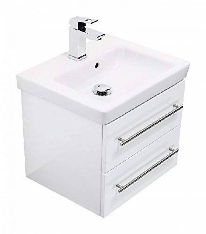 meuble sous lavabo 50 cm largeur