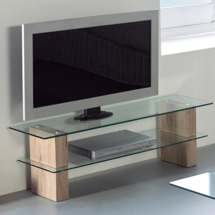 meuble tv verre design