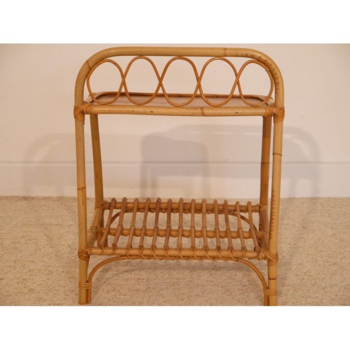 petit meuble en rotin