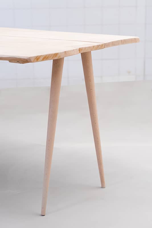 pied de meuble bois scandinave