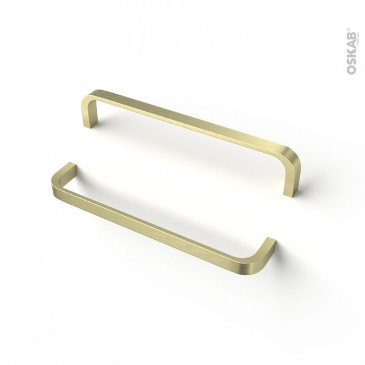 poignee de meuble laiton