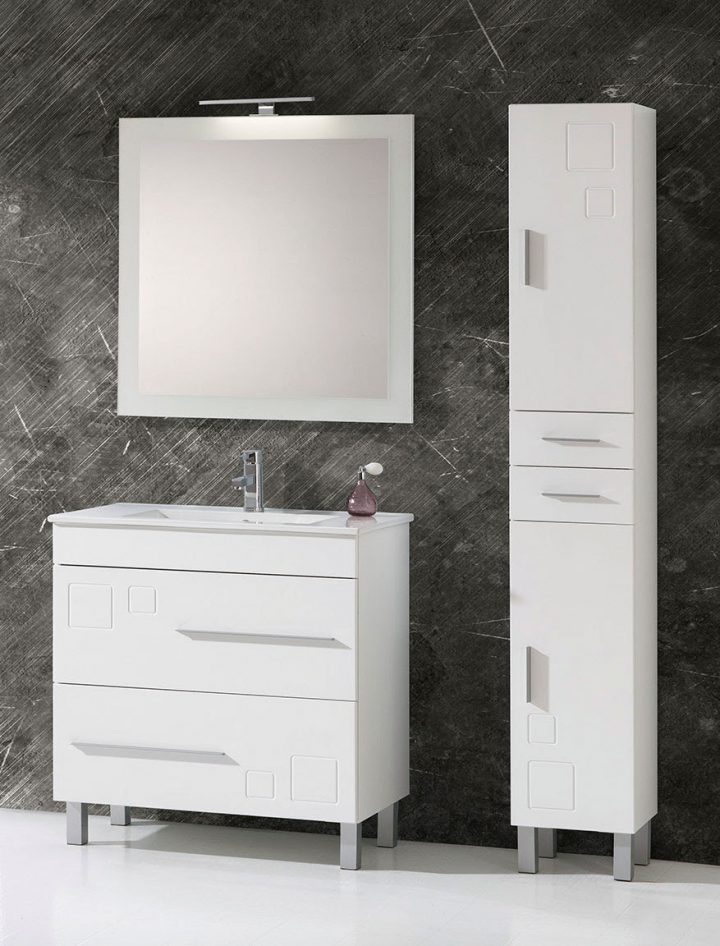 meuble de salle de bain colonne