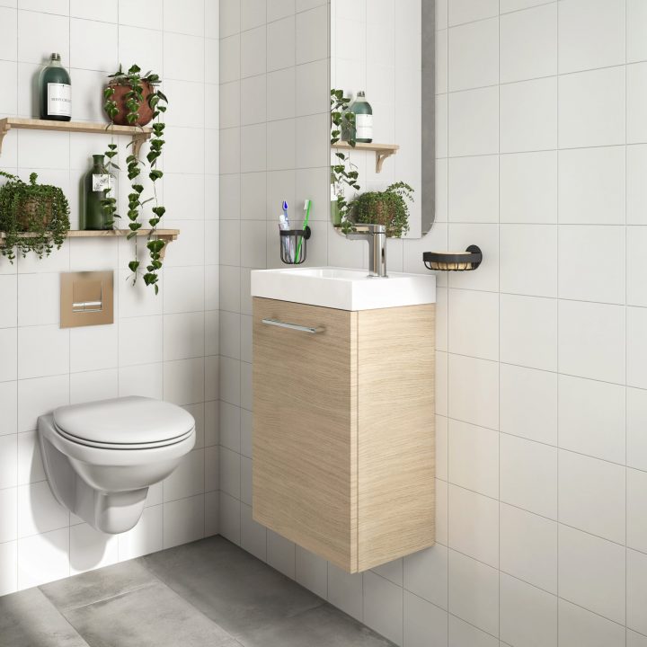 meuble lave main toilettes