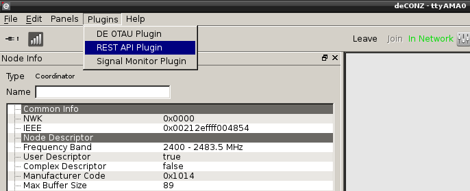 deconz rest api deconz rest api