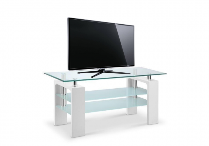 meuble tv en verre trempé blanc meuble tv en verre trempé blanc