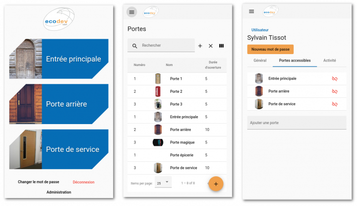 ouvrir porte immeuble avec smartphone