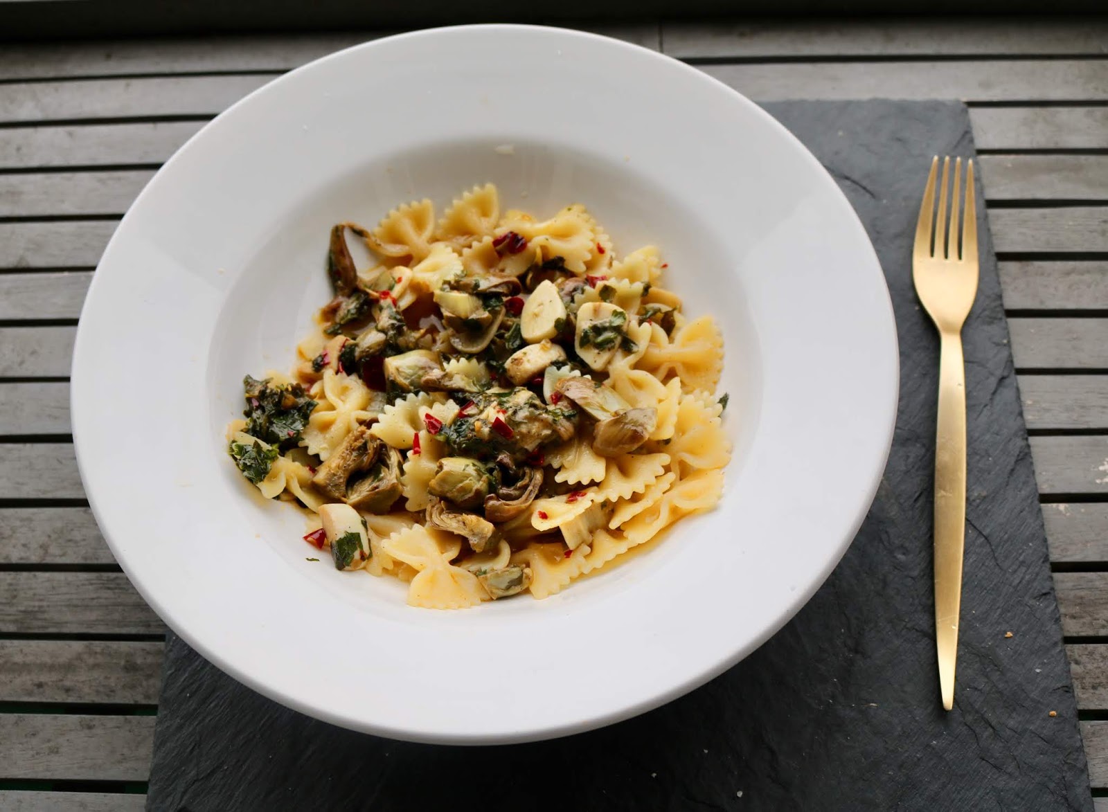 artischocken pasta jamie oliver