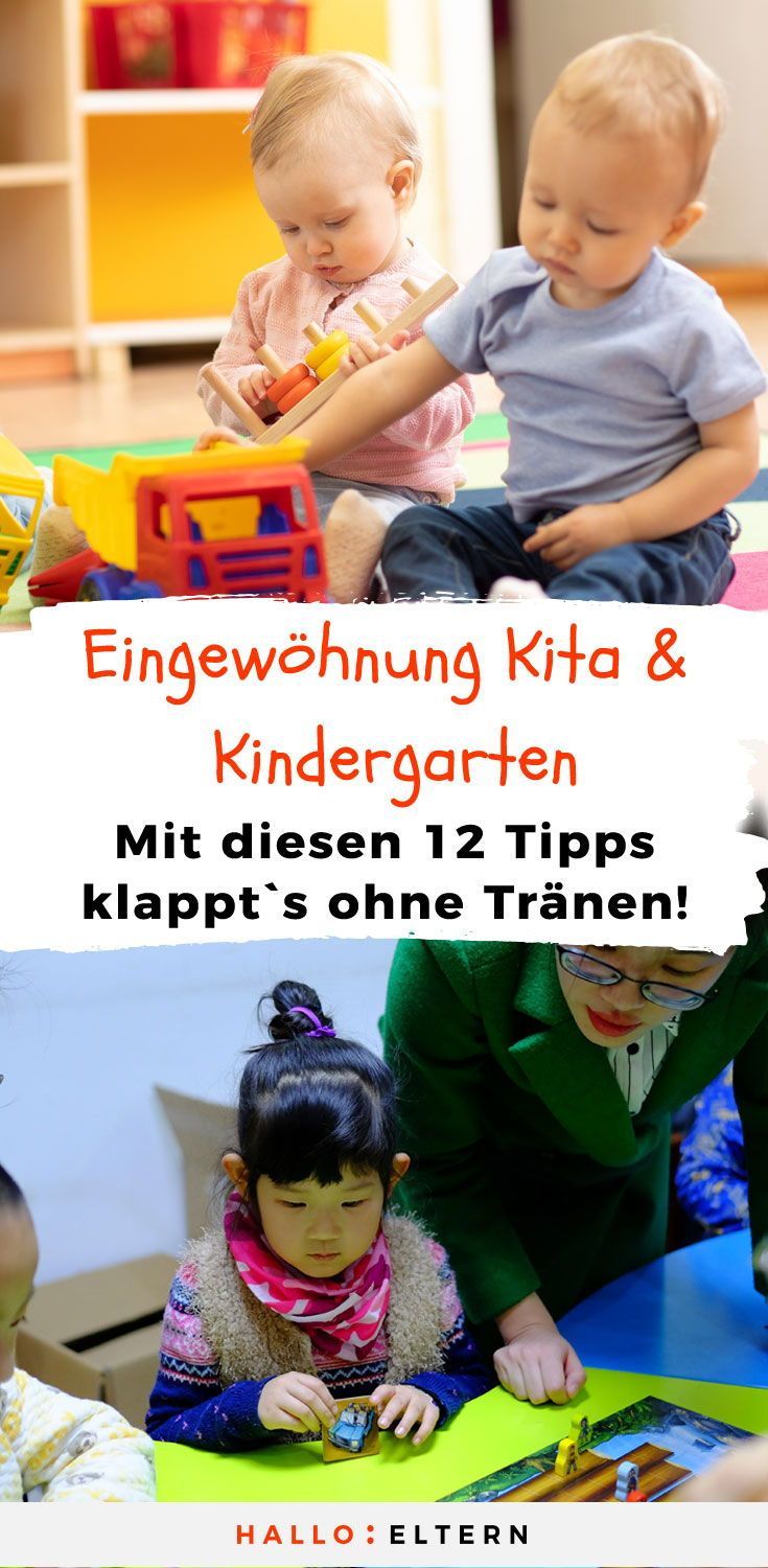 eingewöhnung kindergarten 3 jährige