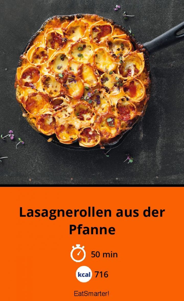 lasagne aus der pfanne