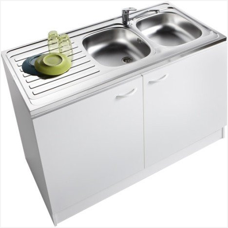meuble sous évier 100 cm bricomarché