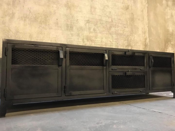 meuble tv industriel 200 cm meuble tv industriel 200 cm