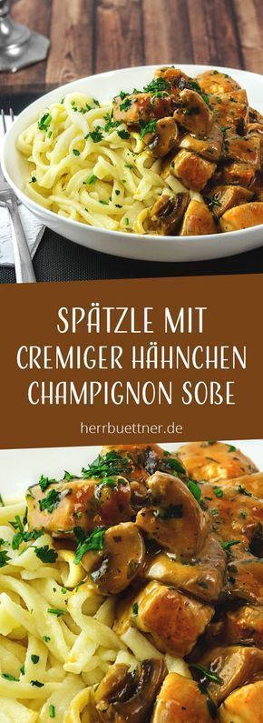 spätzle mit hähnchen spätzle mit hähnchen
