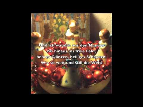 weihnachten joseph von eichendorff analyse