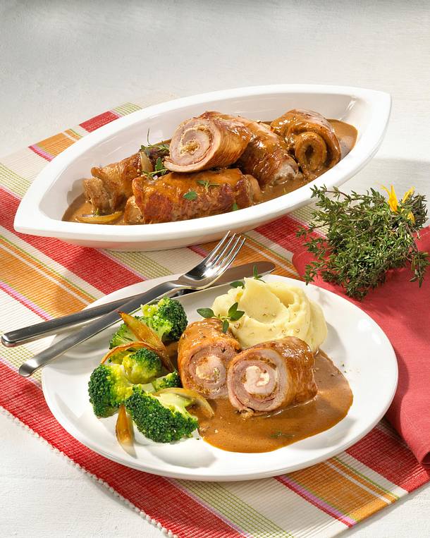 schweinerouladen im schnellkochtopf wie lange