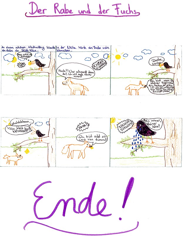 eine fabel zu bildern schreiben eine fabel zu bildern schreiben