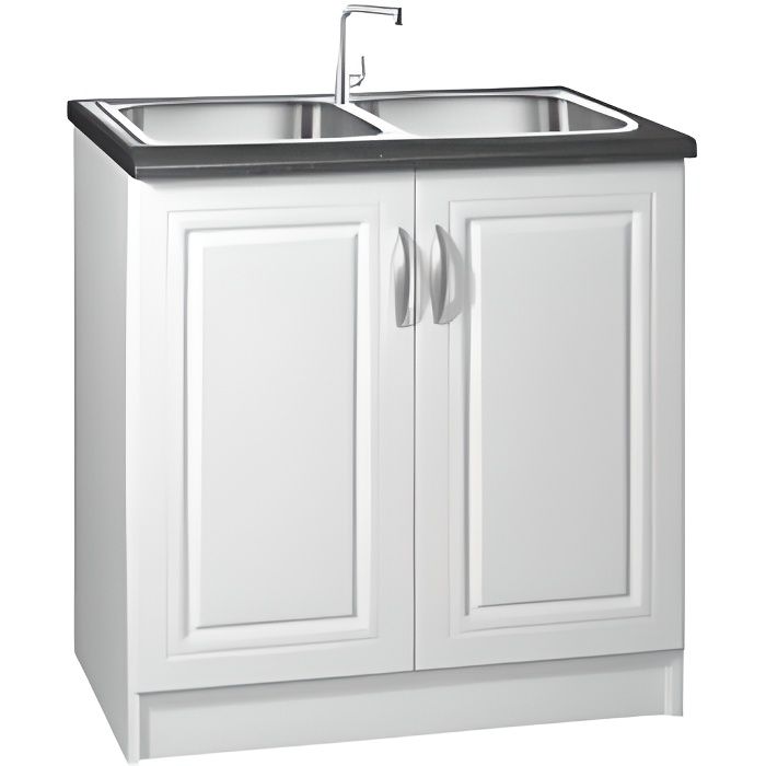 meuble avec évier 80 cm